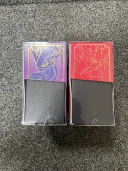 Pokemon TCG Scarlet & Violet Base Set Elite Trainer Box Koraidon & Miraidon ETB - Image 2