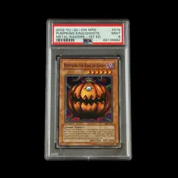 Yu-Gi-Oh! Slab Pumpking The King Of Ghosts Metal Raiders 1st Edition MRD-079 - Image 1