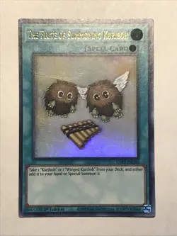 YUGIOH! 1-THE FLUTE OF SUMMONING KURIBOH-ULTRA RARE-1ST EDITION-GFP2-EN152 - Image 1
