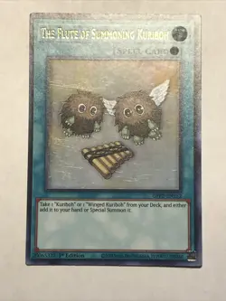 YUGIOH! 1-THE FLUTE OF SUMMONING KURIBOH-ULTRA RARE-1ST EDITION-GFP2-EN152 - Image 5