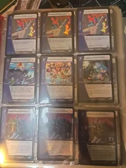 VS System Marvel Cards Full Binder Of Plot Twist Cards Foils Etc 35 Pages Full - Image 4