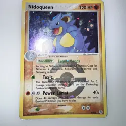 Nidoqueen 9/112 EX FireRed & LeafGreen Reverse Holo Pokemon Card - Image 2
