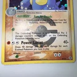 Nidoqueen 9/112 EX FireRed & LeafGreen Reverse Holo Pokemon Card - Image 3