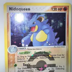 Nidoqueen 9/112 EX FireRed & LeafGreen Reverse Holo Pokemon Card - Image 4