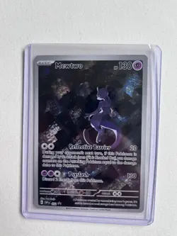 Pokemon TCG Mewtwo SVP 052 Promo Card 151 Series NM - Image 1