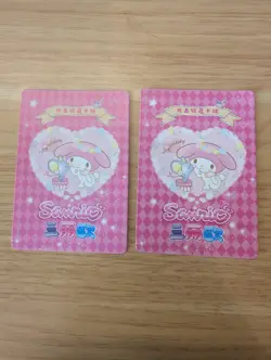 Hello Kitty Swim Pool Ring Card Holo Super Rare Card Sanrio DZ-SR-039 - Image 2