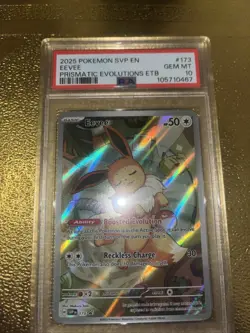 Eevee 173 Scarlet & Violet Promo Cards Holo PSA 10 - Image 1