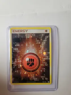 Pokemon Card - Fighting Energy Emerald 106/106 Reverse Holo - Image 1