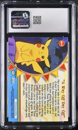 CGC 9 A Way Off Day Off OR15 Topps Series 3 2000 Pokemon Card - Image 2
