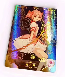 Goddess Story Waifu Card TCG | Madoka Kaname - Puella Magi | SSR | NS-2M03-018 - Image 1