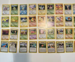 Neo Genesis 59/111 Card Vintage WOTC Pokemon Card Lot (Mostly LP, No Duplicates) - Image 3