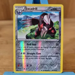 Excadrill Reverse Holo 96/160 Primal Clash XY Pokemon Card TCG - Image 1