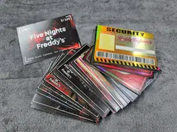 Five Nights At Freddys Fnaf 2016 Scott Cawthon Trading Card Bundle 49 Mixed - Image 1