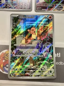 Squirtle 148/142 + Bulbasaur 143/142 + Charmander 044 Stellar Crown Holo 3 Card - Image 2