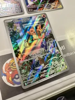 Squirtle 148/142 + Bulbasaur 143/142 + Charmander 044 Stellar Crown Holo 3 Card - Image 3
