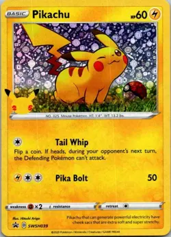 Pikachu - (General Mills) Promo Miscellaneous Cards & Products SWSH039 MP - Image 1