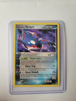 Pokemon TCG Cards Team Aqua's Kyogre 3/95 Team Magma vs Aqua Non-Holo Rare - Image 1