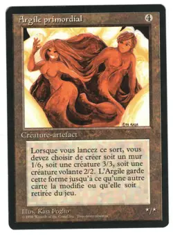►Magic-Style◄ MTG - Primal Clay - French Revised FBB - NM/NM- - Image 1