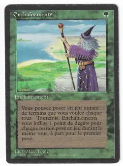►Magic-Style◄ MTG - Fastbond - French Revised FBB - Played - Image 1