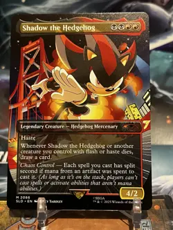 MTG | Shadow the Hedgehog [Secret Lair Sonic] Non-Foil - Image 1