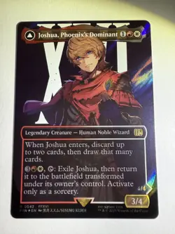 Joshua, Phoenix's Dominant (Borderless) (Surge Foil) Final Fantasy Foil - Image 1