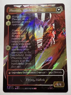 Joshua, Phoenix's Dominant (Borderless) (Surge Foil) Final Fantasy Foil - Image 2