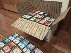Magic The Gathering Old Basic Lands Huge Bulk Lot - Image 1
