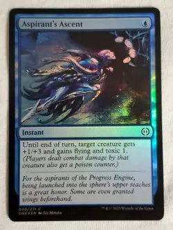 Aspirant's Ascent 040 Phyrexia: All Will Be One Foil MTG: Magic the Gathering - Image 1