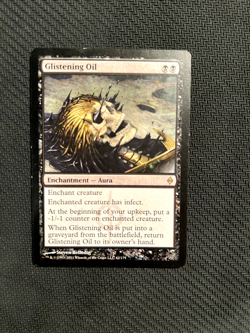 Glistening Oil New Phyrexia Regular LP - Image 1
