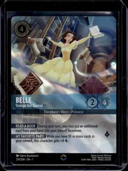 Disney Lorcana The First Chapter Belle Enchanted 214/204 - Image 1