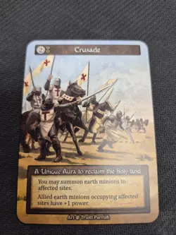 Sorcery Contested Realm TCG Crusade Beta Unique Non-Foil NM - Image 1