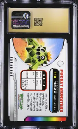 CGC 10 Pristine Cacnea #119 Bandai Carddass Zukan 2003 Advanced Vol. 2 Pokemon - Image 2