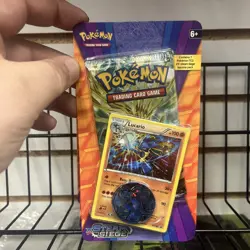 Pokemon **XY Steam Siege**Checklane Blister Lucario Promo** NEW IN PACK ** - Image 1