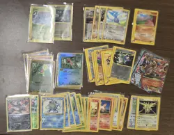 Lot of Pokemon Vintage Cards Holo Etc. - Image 1