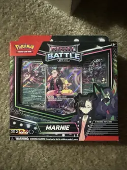 Pokemon Rival Battle Deck Marnie's Morpeko SVP 206 Black Star Promo Box - Image 1