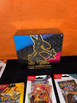 Pokemon TCG: Crown Zenith Elite Trainer Box Factory Sealed + Sealed Lot Large - Image 2