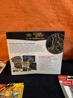 Pokemon TCG: Crown Zenith Elite Trainer Box Factory Sealed + Sealed Lot Large - Image 4