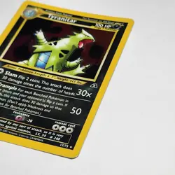Pokemon Tyranitar 12/75 Neo Discovery First Edition Holo LP - Image 5