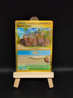 Pokemon TCG Paradox Rift - Beach Court 263/182 Hyper Rare - Image 1