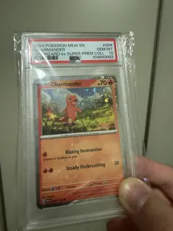 2024 Pokemon Charmander 004 Charizard Ex SPC PSA 10 GEM MT - Image 2