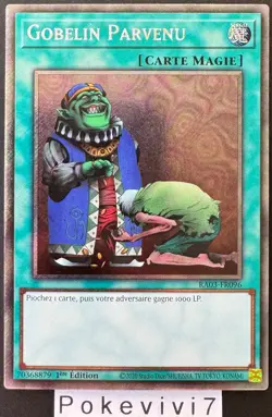 Carte YU-GI-OH! GOBELIN PARVENU RA03-FR096 PSR NEUF - Image 1
