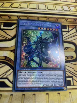 Yugioh Illusion des Chaos Secret Rare BACH-DE034 - Image 1
