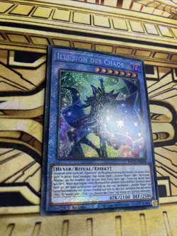 Yugioh Illusion des Chaos Secret Rare BACH-DE034 - Image 2