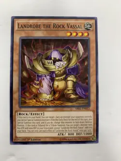 Landrobe the Rock Vassal SR01-EN012 Common X 1 N/MINT YUGIOH Effect Monster - Image 1