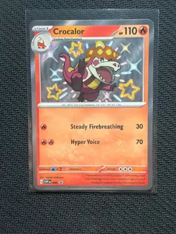 Crocalor 080 Sv: Scarlet & Violet Promo Cards Holo - Image 1