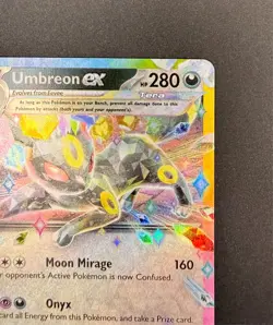 Umbreon EX 60/131 NM Pokemon Prismatic Evolutions Foil Card Rare - Image 3
