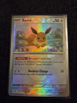 Pokemon TCG Prismatic Evolutions Masterball Card Lot 8 Cards - Image 3