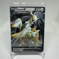 Arceus V & Arceus Vstar Metal Card Ultra Premium Collection 122/172, 123/172 - Image 1