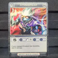 Chaotic Card ATMOSFEAR, SEE PICS. COMBINED SHIPPING - Image 1