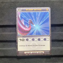 Chaotic Card SLEEP STING #2 U PLZ MESSAGE, READ DISCRIP' 📭COMBINED SHIP'N📬 - Image 1